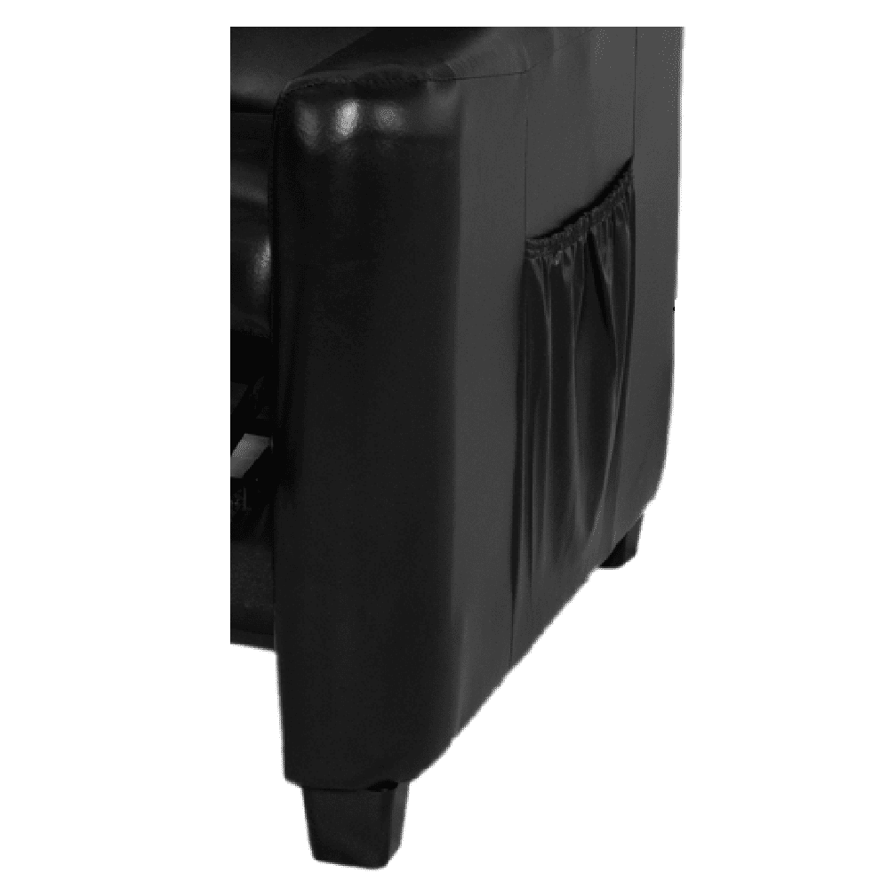 Poltrona do Papai Reclin&aacute;vel Preta Movelpaz Nice, Preto, large image number 3